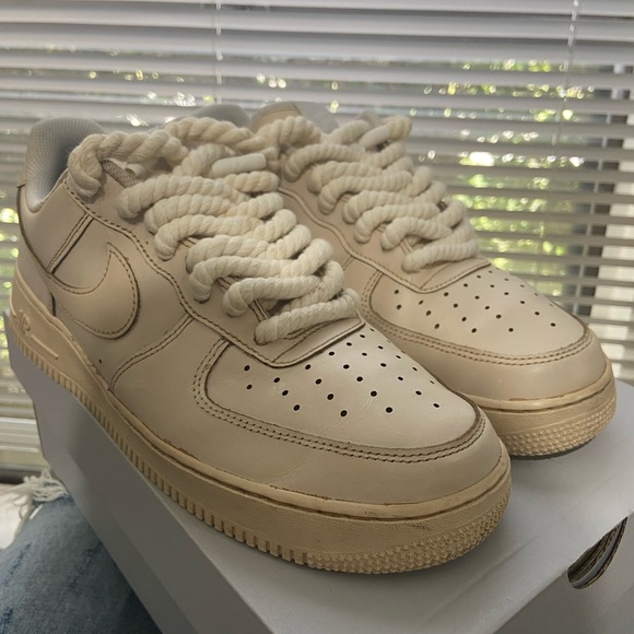 Nike Air Force 1 Custom Rope Laces Men’s - Picture 3 of 5